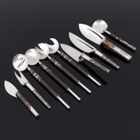 10 Robert Farrell Sterling Silver Serving Utensils - Sold for $2,688 on 05-17-2026 (Lot 721).jpg